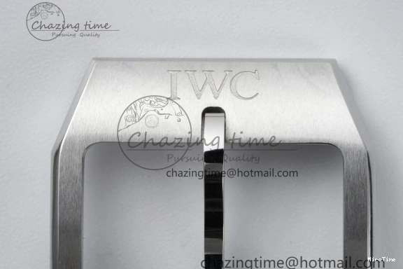 MIROTIME 0126 Pilot Chrono SS AZF 1:1 Best Edition Black Dial Orange Markers on Brown Leather Strap A EasyCare 7065